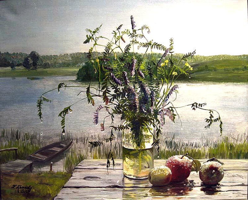 Wildflowers in a Jar