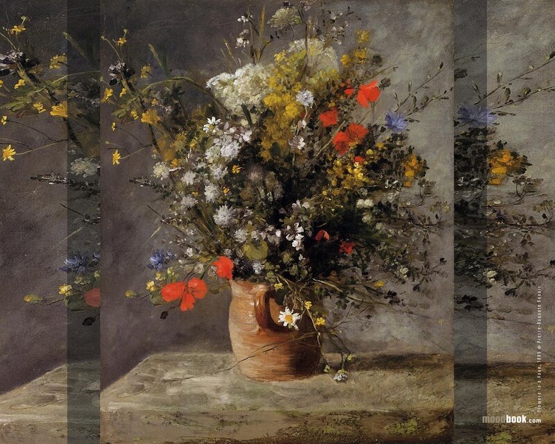 Wildflowers in a Jug — Brown