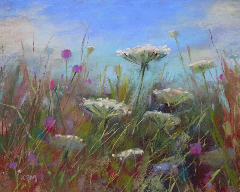 Wildflowers in a meadow
