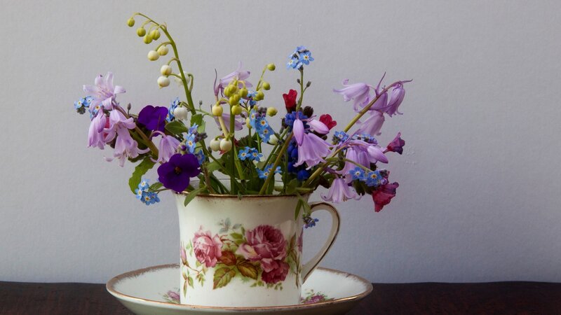 Wildflowers in Teacup
