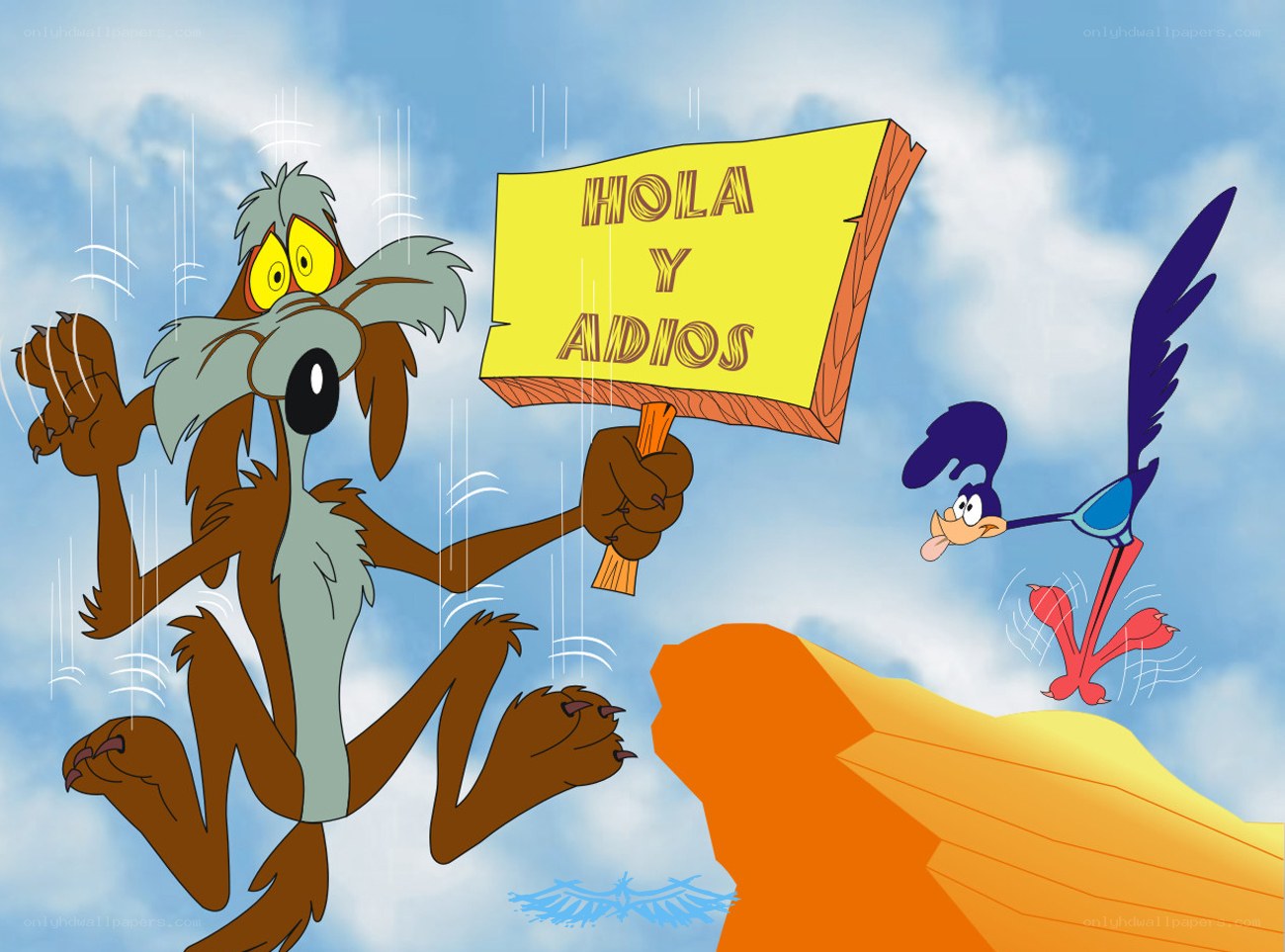 Wile E. Coyote and Road Runner
