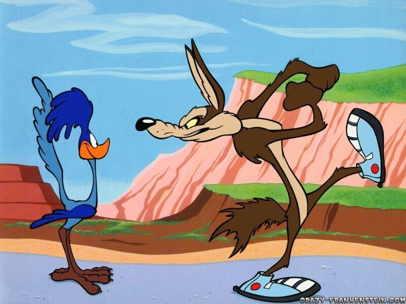 Wile E. Coyote and Road Runner