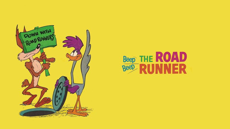 Wile E. Coyote and Road Runner — Yellow