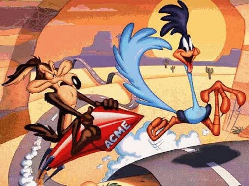 Wile E. Coyote and the Road Runner