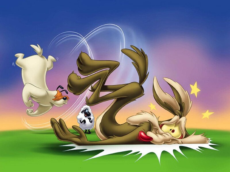 Wile E. Coyote Falling