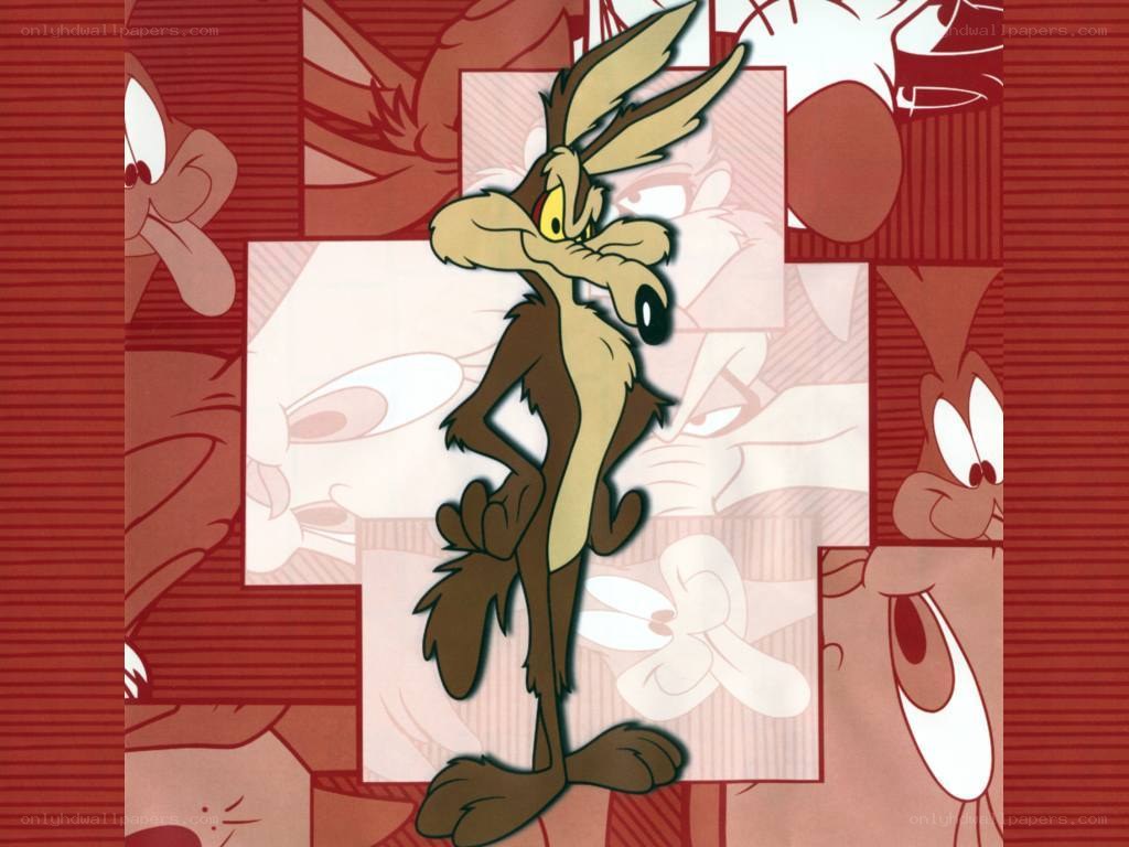 Wile E. Coyote in a comic panel