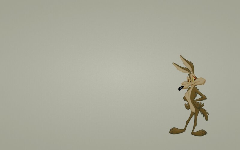 Wile E. Coyote standing