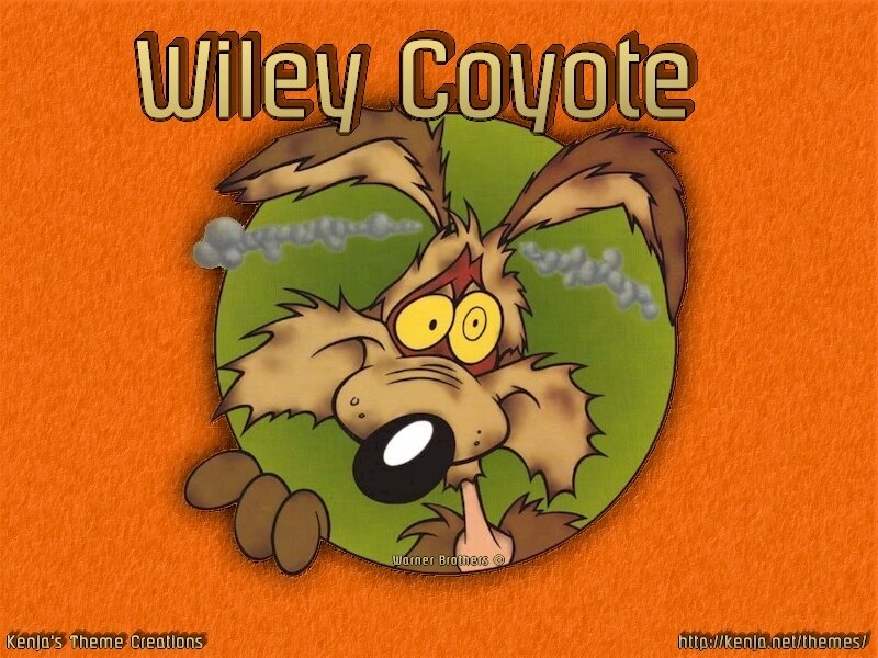 Wiley Coyote character art