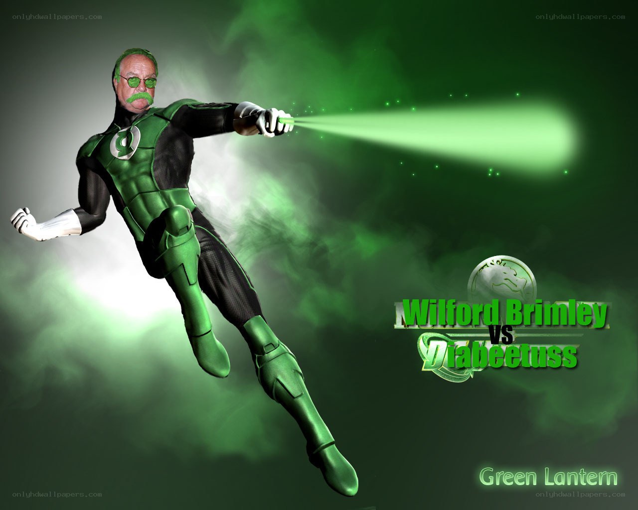 Wilford Brimley as Green Lantern