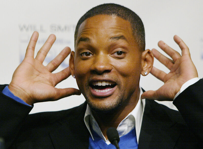 Will Smith at a press event