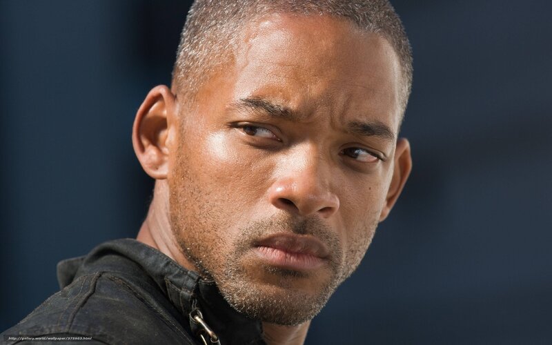 Will Smith in a serious pose