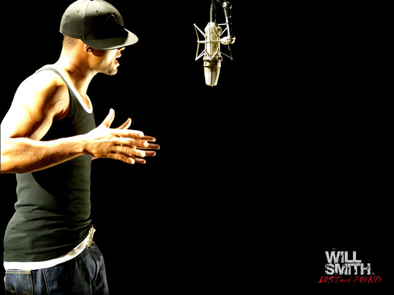 Will Smith in recording studio