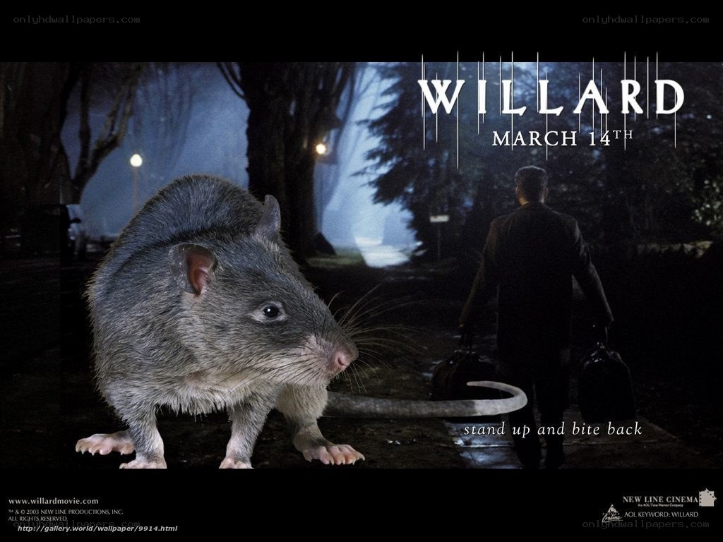 Willard movie poster