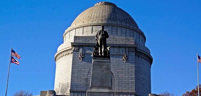 William McKinley Monument — Blue