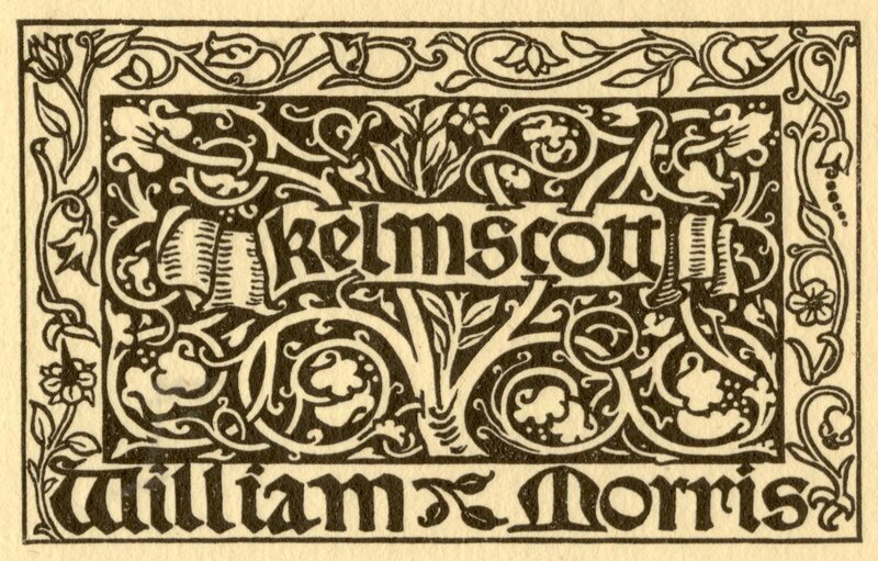 William Morris Bookplate
