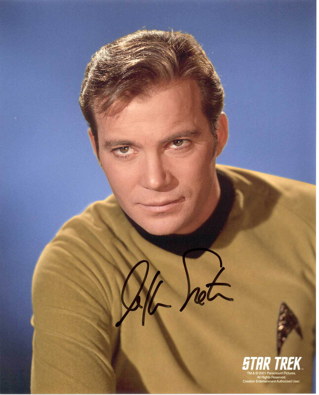 William Shatner as Captain Kirk