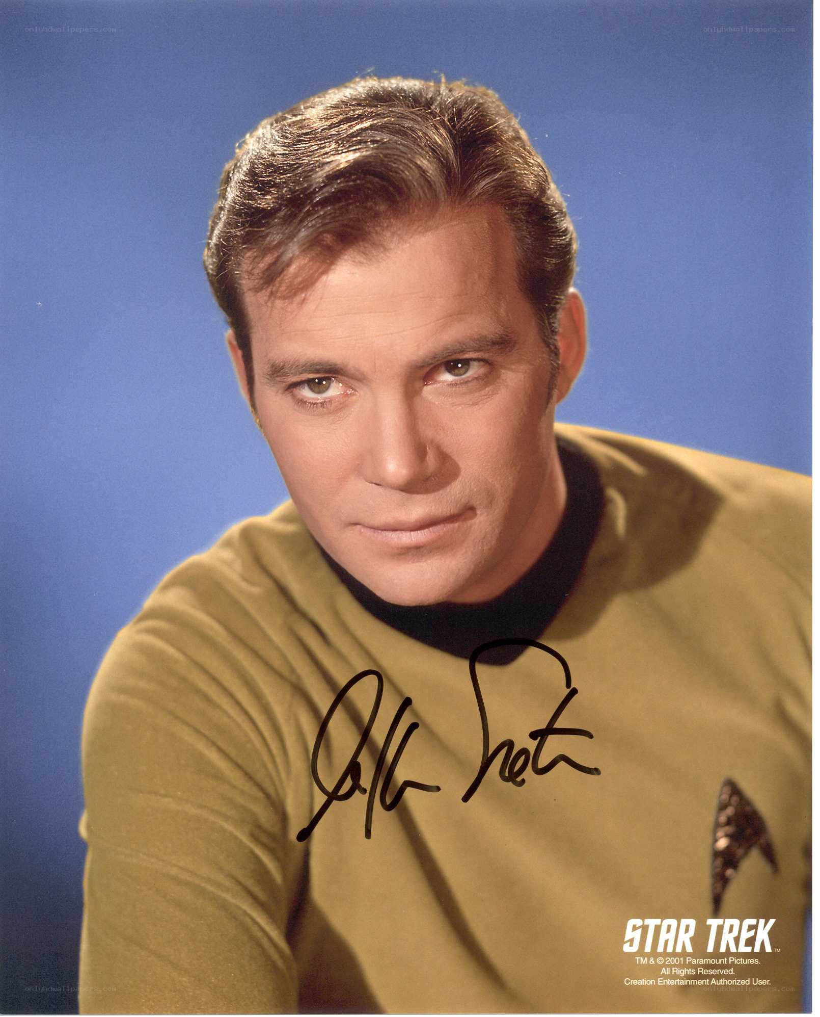 William Shatner as Captain Kirk