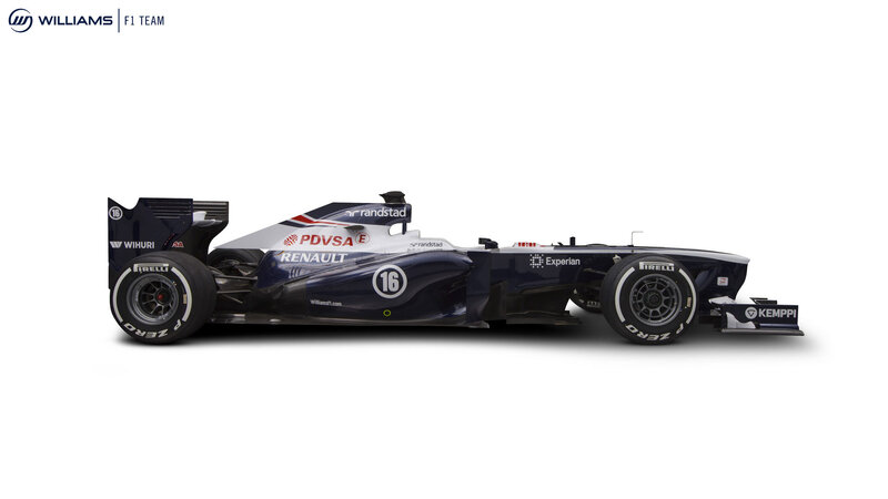 Williams F1 Race Car — Blue