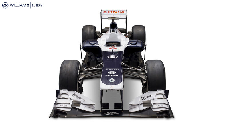Williams F1 Race Car — White