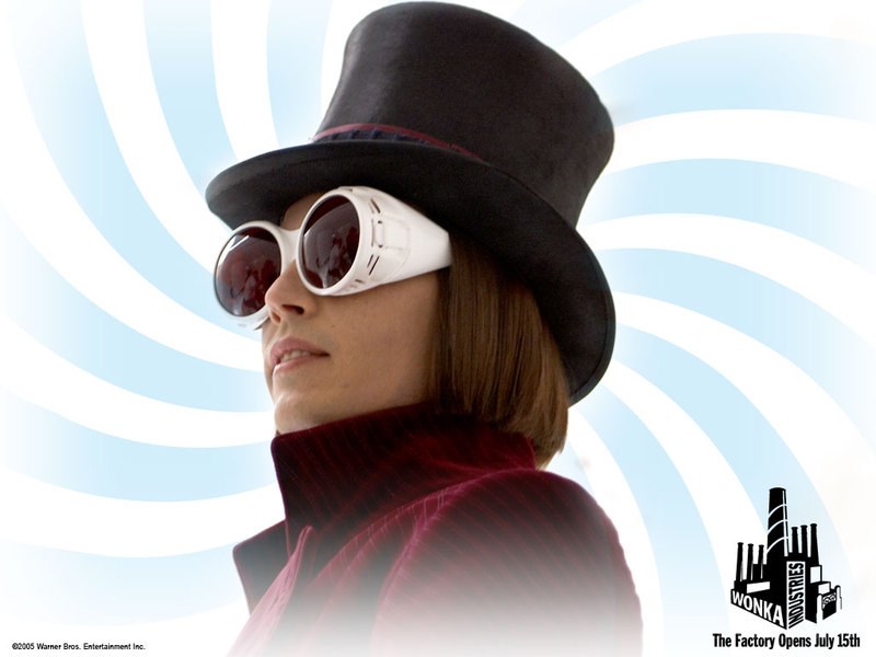 Willy Wonka character portrait