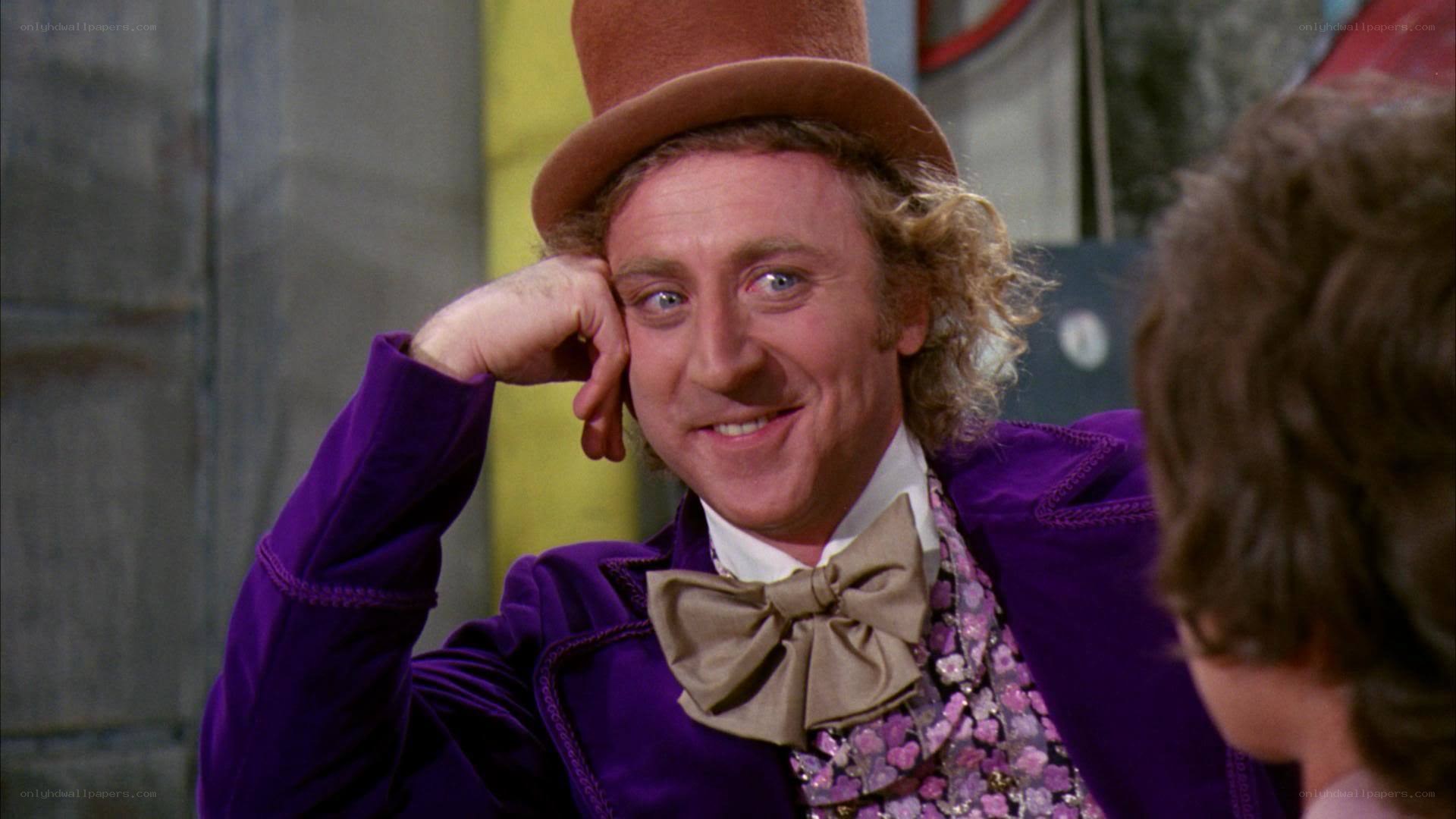 Willy Wonka character portrait