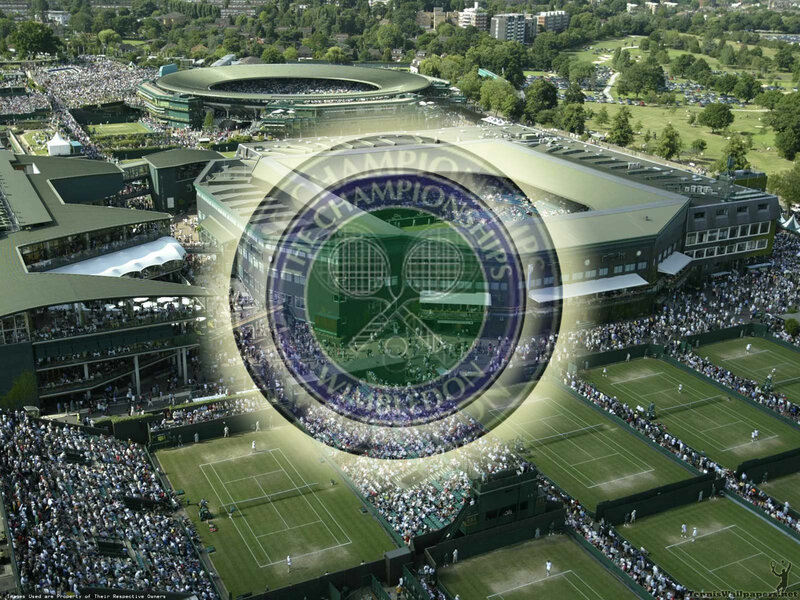 Wimbledon Championships aerial view
