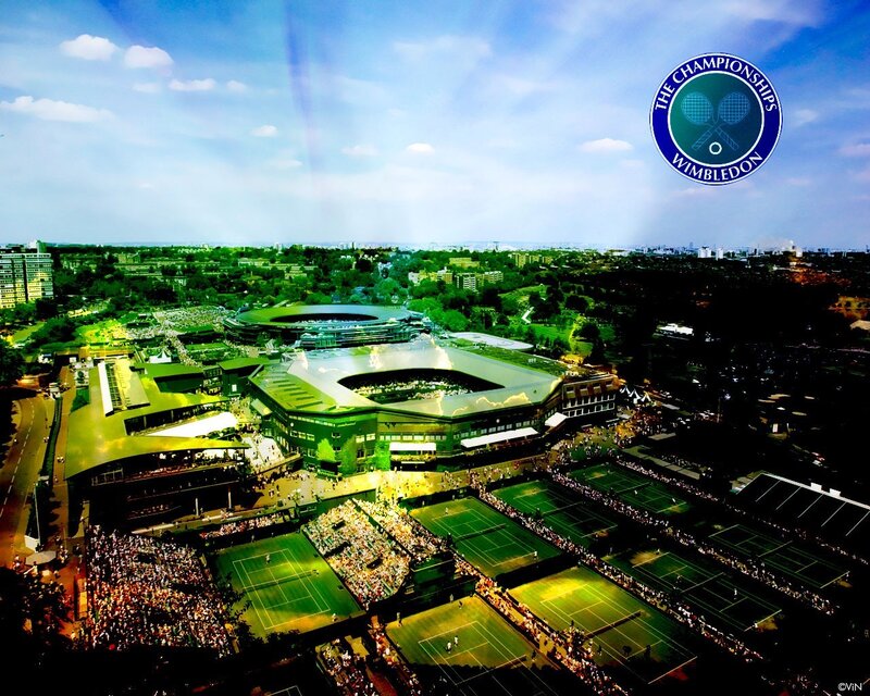 Wimbledon Tennis Complex — Green, Dramatic
