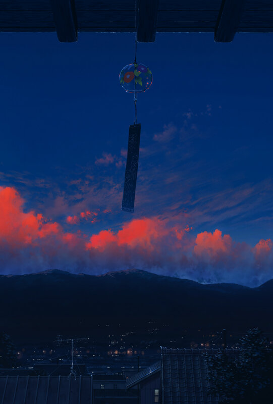 Wind Chime at Dusk