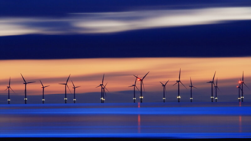 Wind Turbines at Sea
