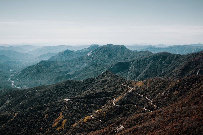 winding mountain road
