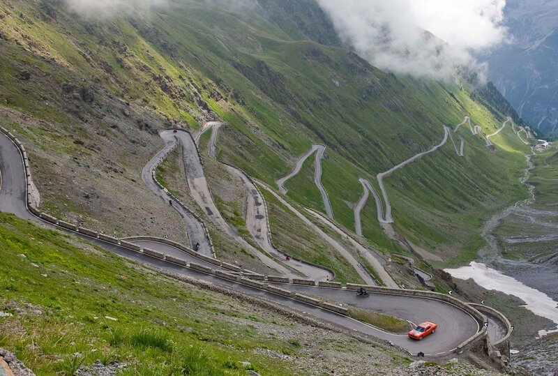 winding mountain road