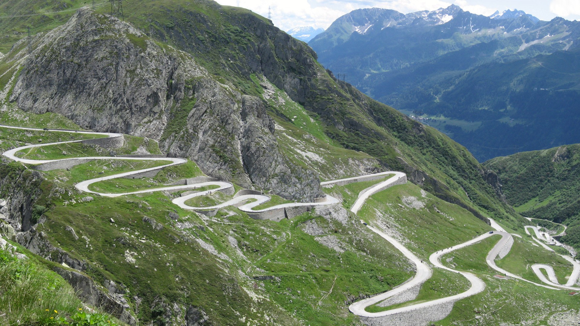 winding mountain road