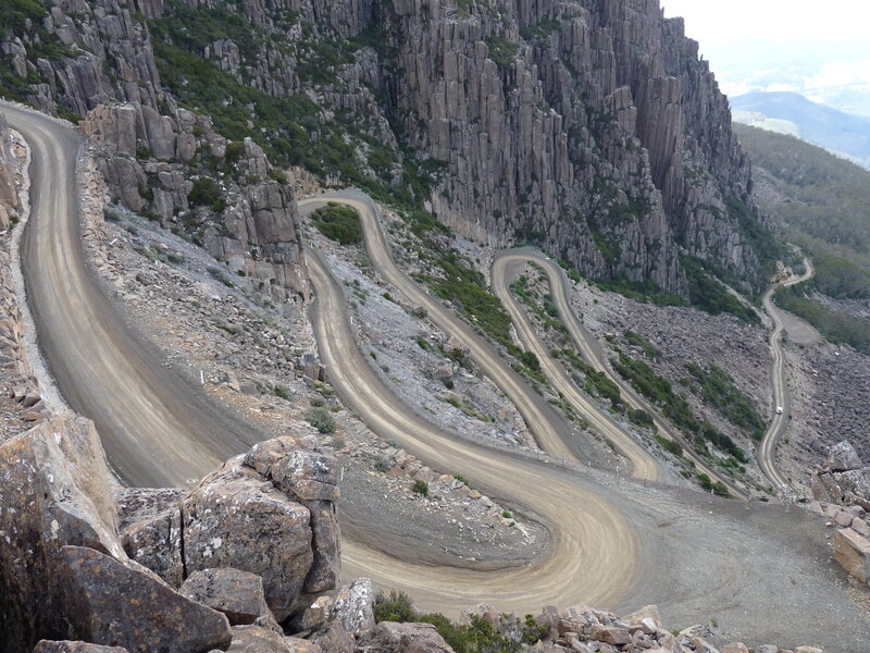 winding mountain road