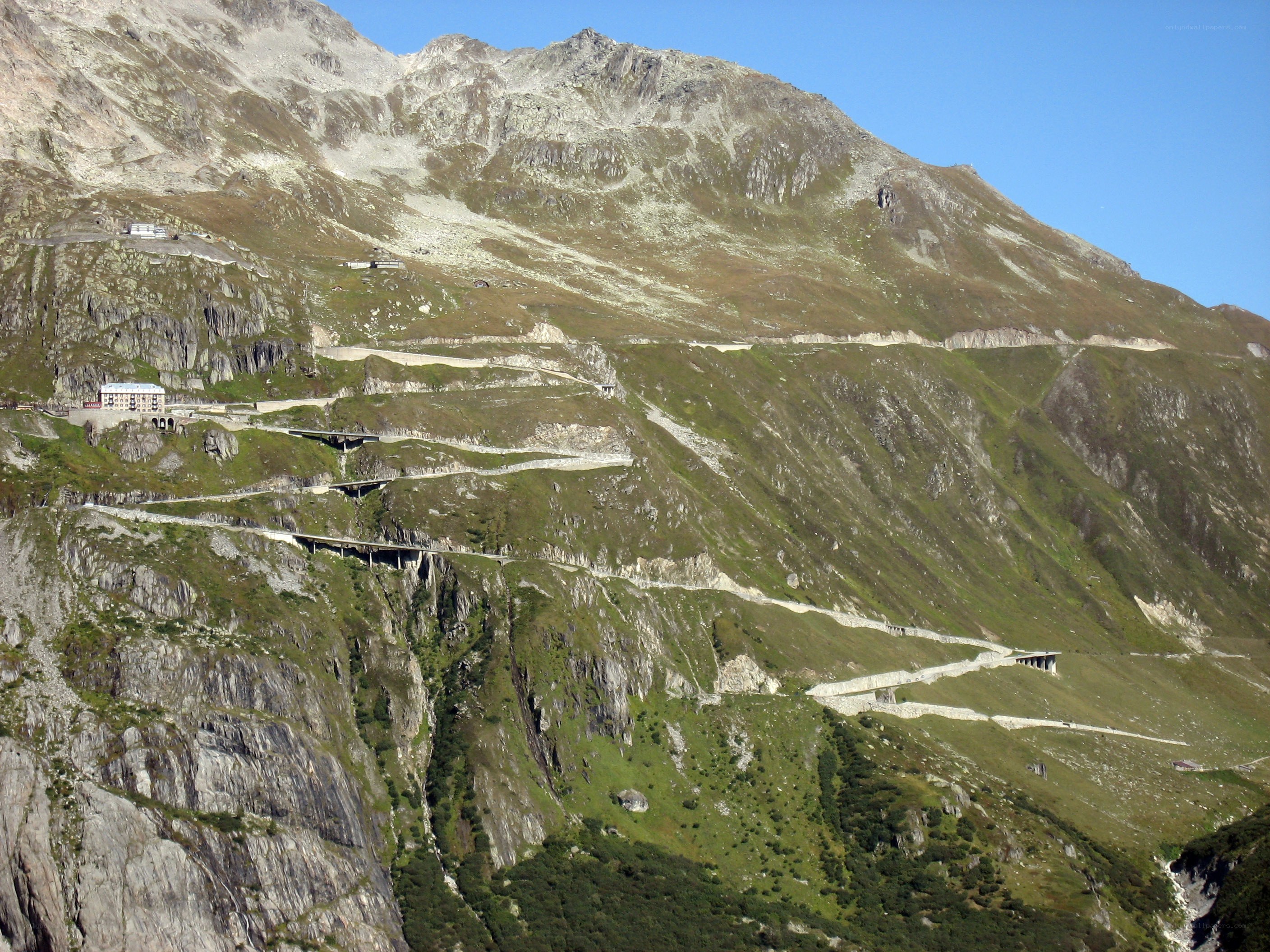 winding mountain road