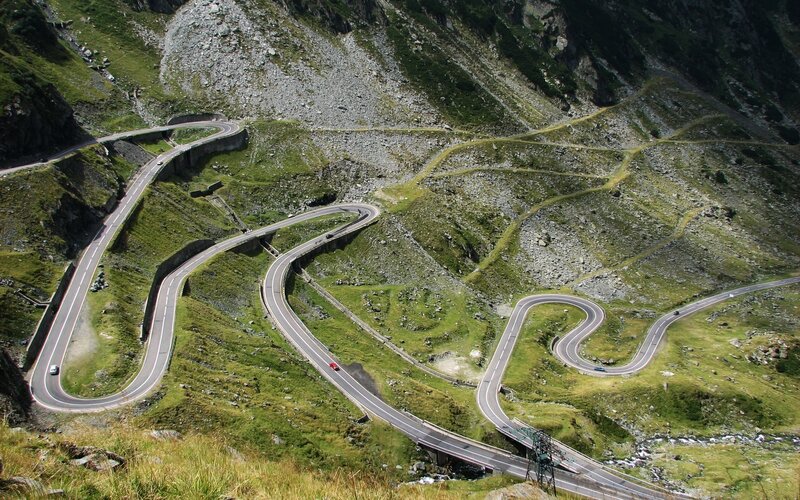 winding mountain road