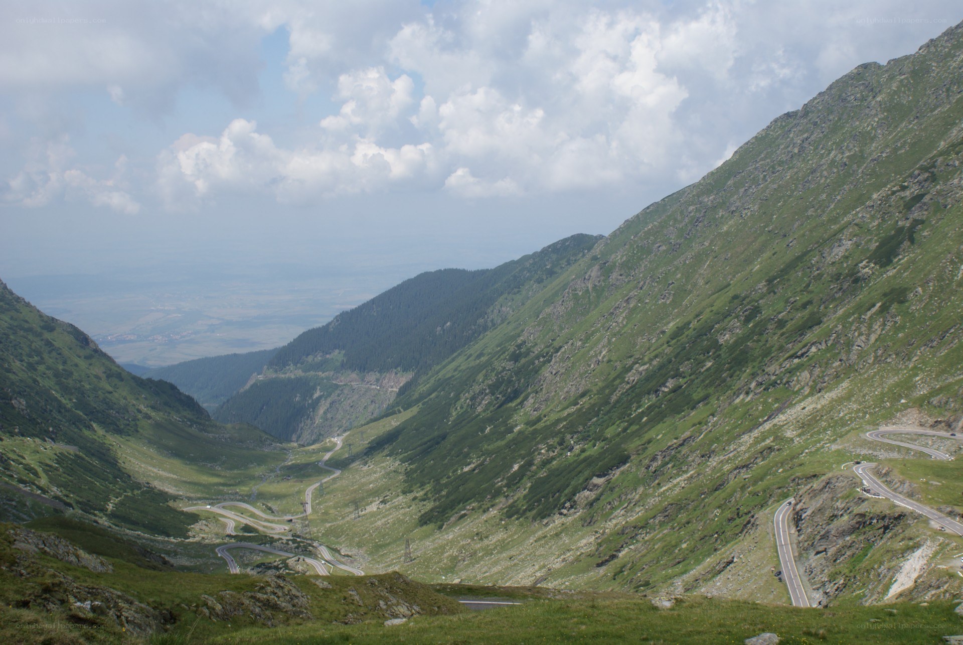 winding mountain road
