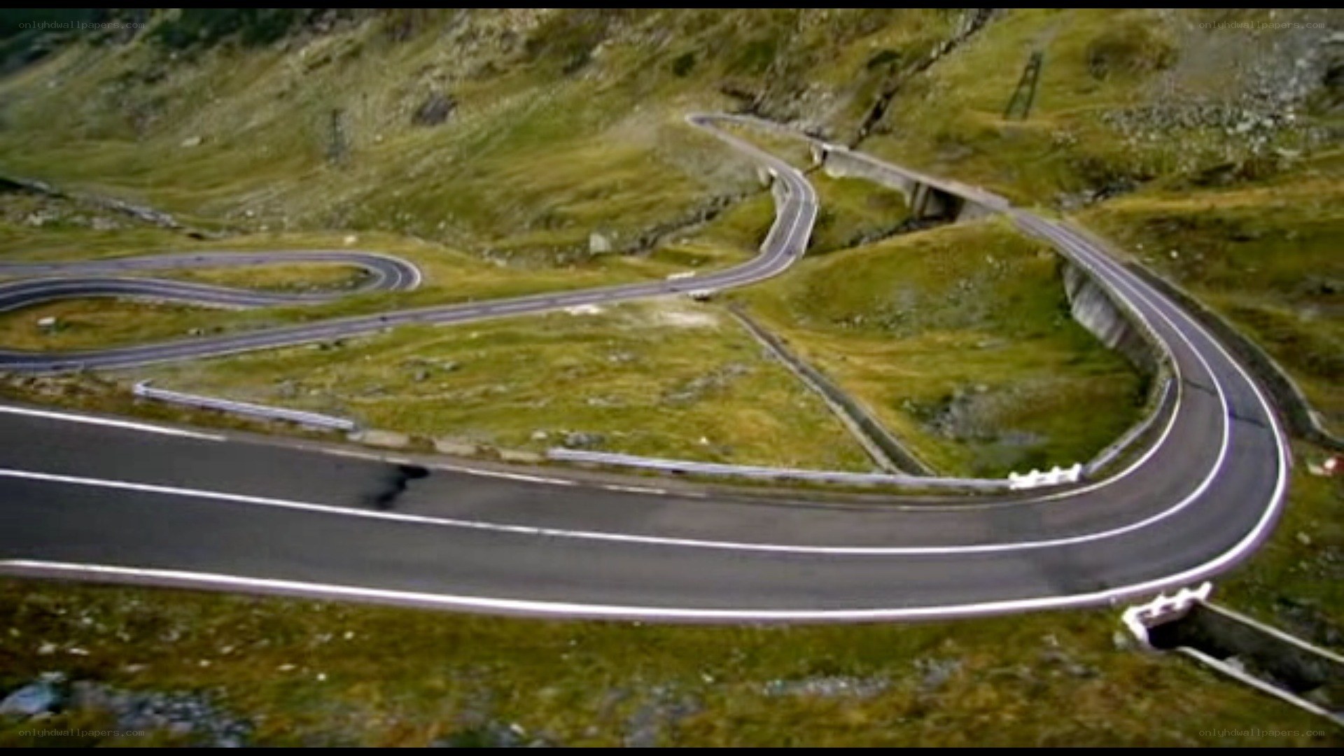 winding mountain road