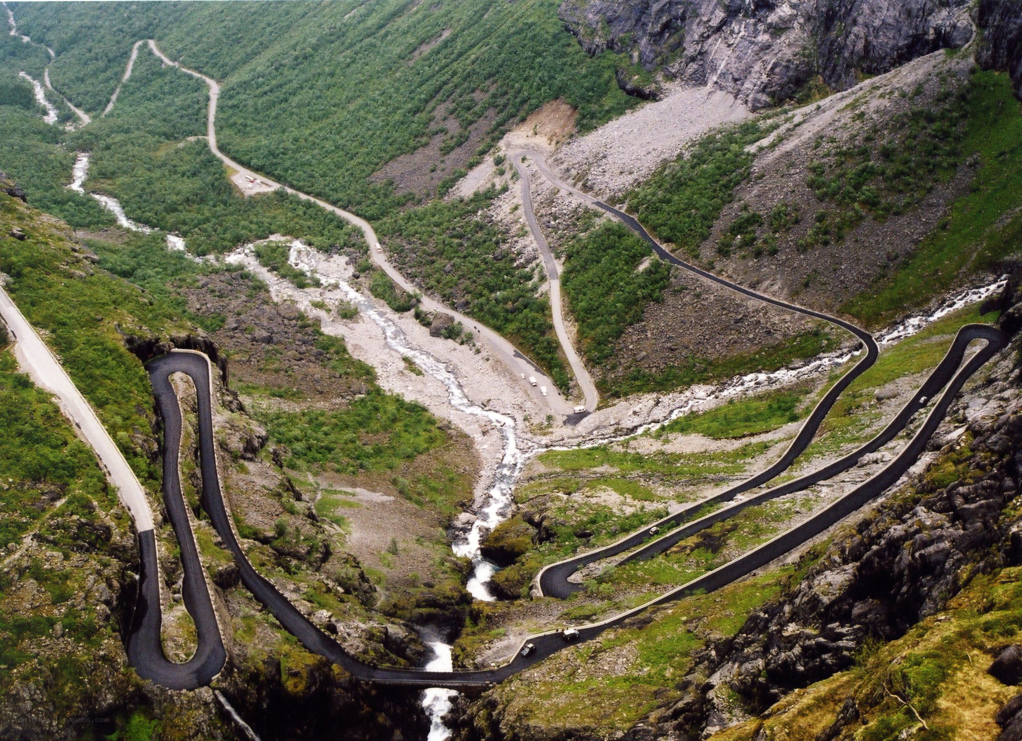 winding mountain road