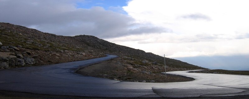 winding mountain road
