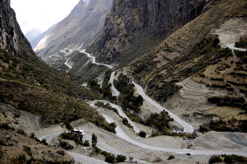 winding mountain road