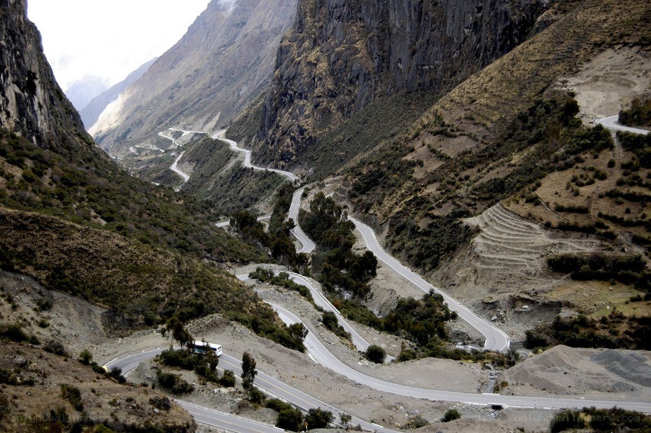 winding mountain road