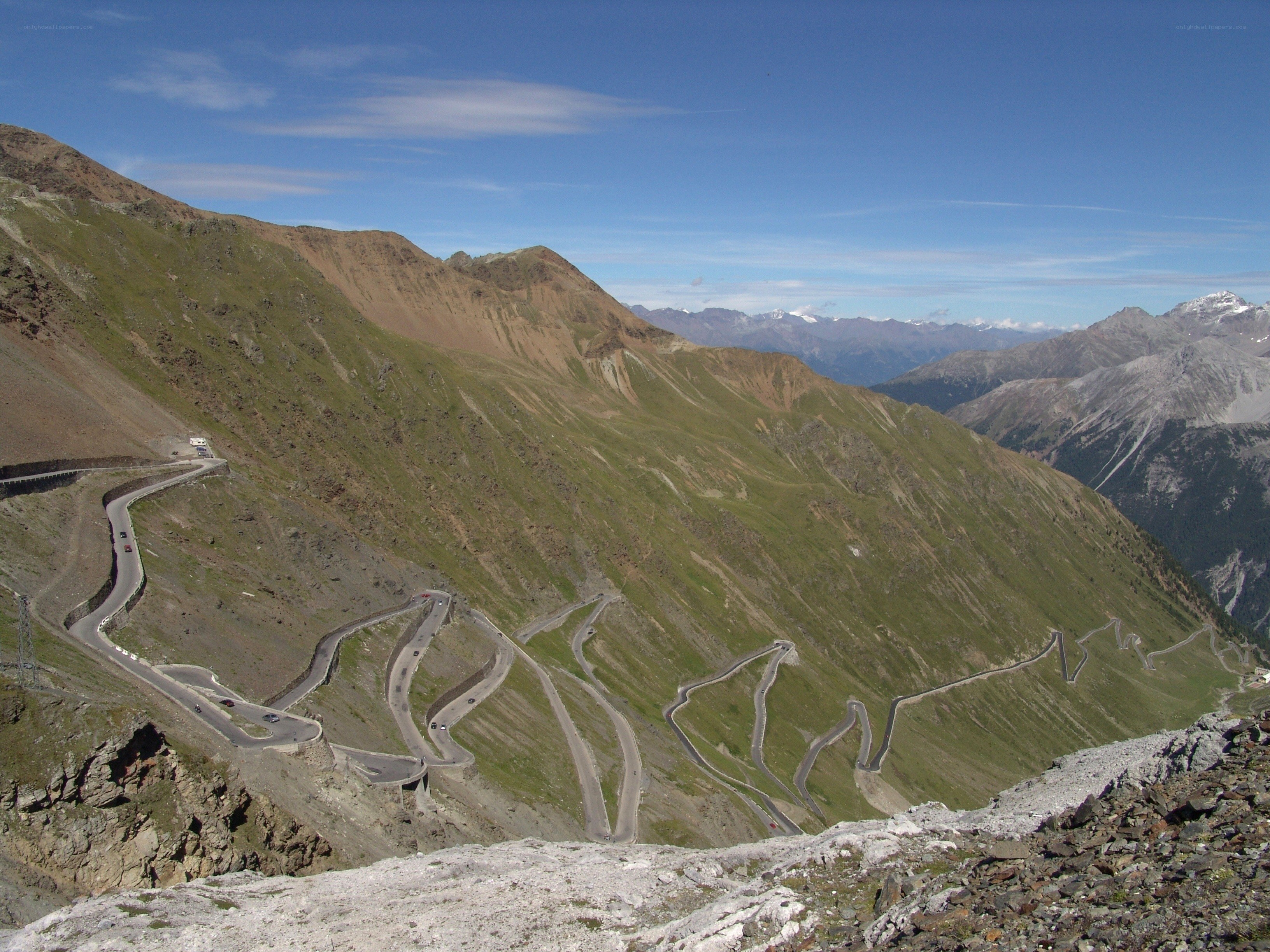 winding mountain road