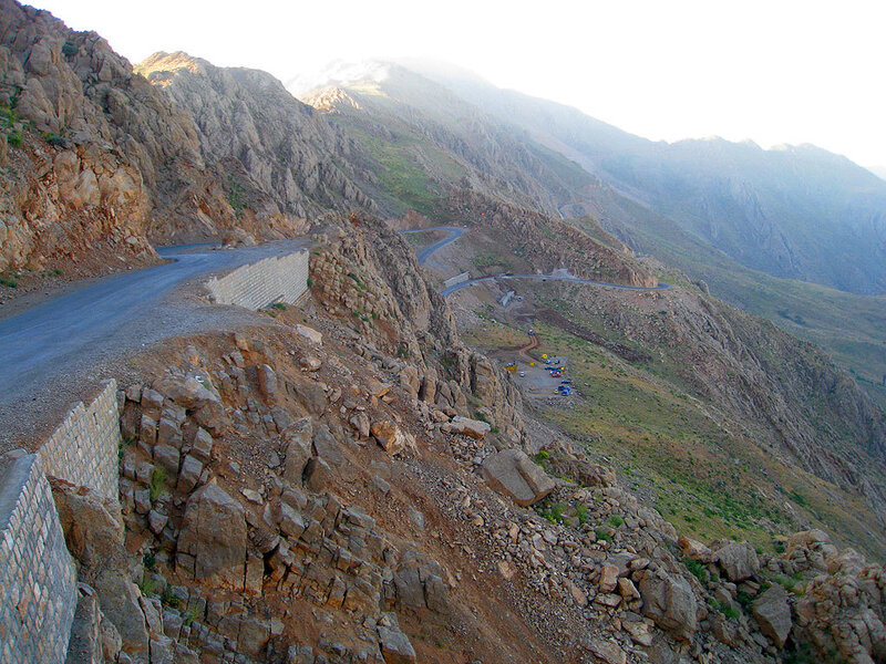 winding mountain road
