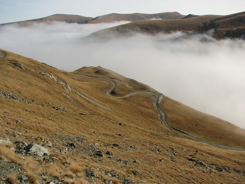 Winding Mountain Road — Brown