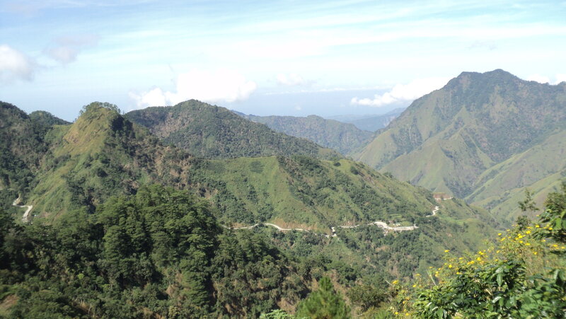 Winding Mountain Road — Green, Serene, Afternoon
