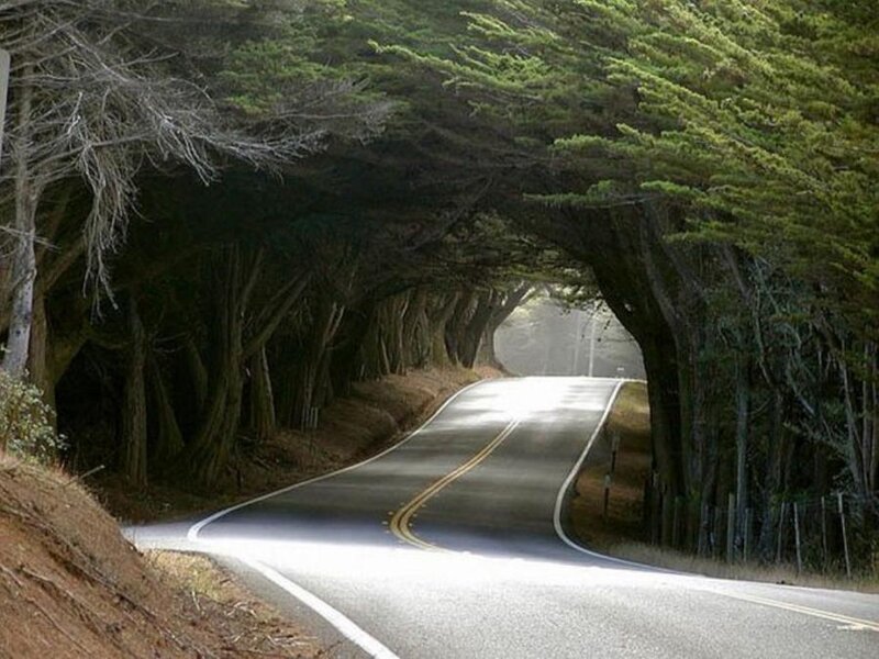 Winding Road Tunnel