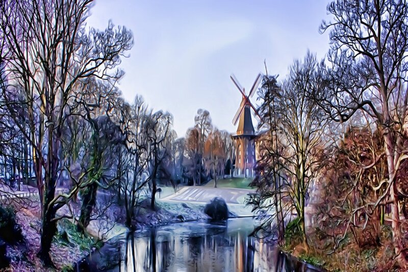 Windmill in Park