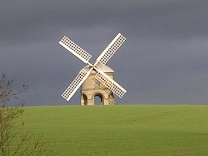 Windmill on a Hill — Green