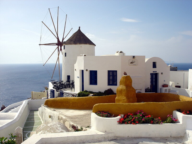Windmill on Cliff