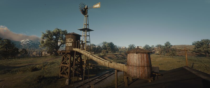 Windmill on Farm